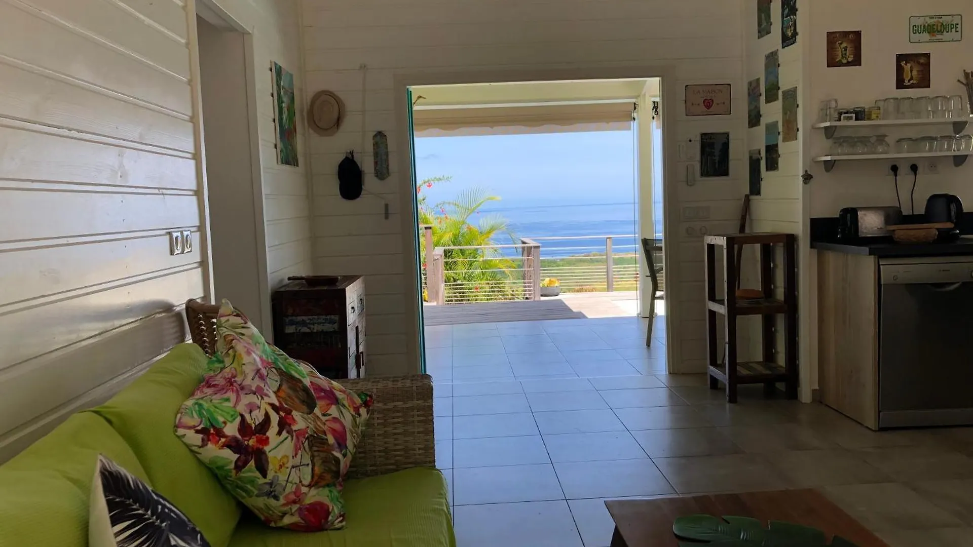 Villa Kazami Avec Piscine Et Vue Mer Vieux-Habitants