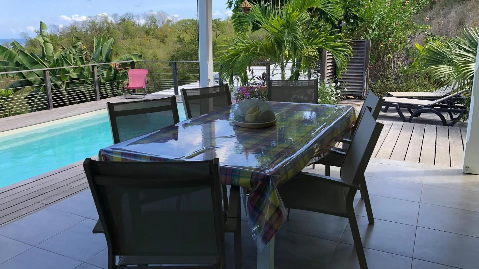 Villa Kazami Avec Piscine Et Vue Mer Vieux-Habitants